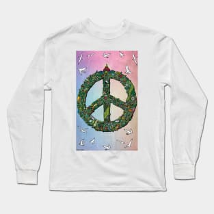 peace and love Long Sleeve T-Shirt